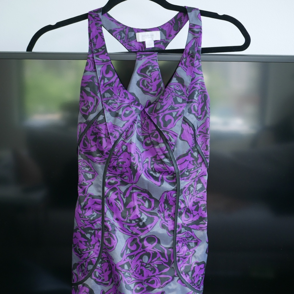 Richard Chai for Target Rose Graffiti Print Dress
